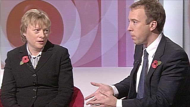 Angela Eagle and Matthew Hancock