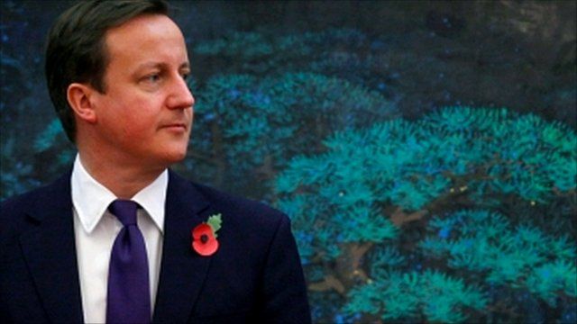 UK Prime Minister David Cameron