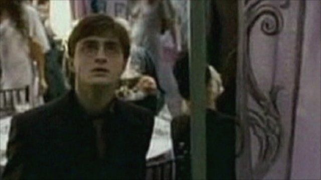 Daniel Radcliffe starring as Harry Potter