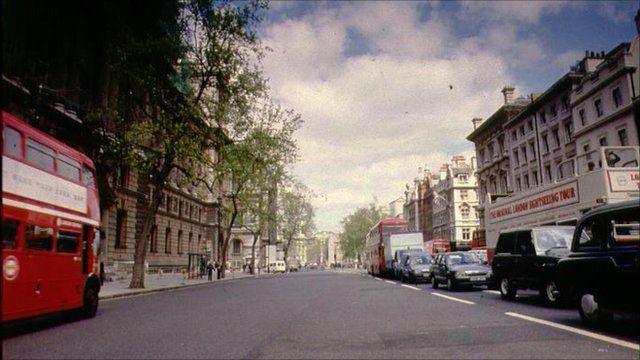 Whitehall in London
