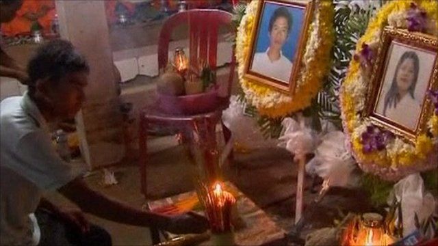 Tributes to victims of the stampede