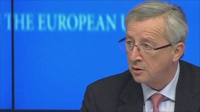 Eurogroup chairman Jean-Claude Juncker