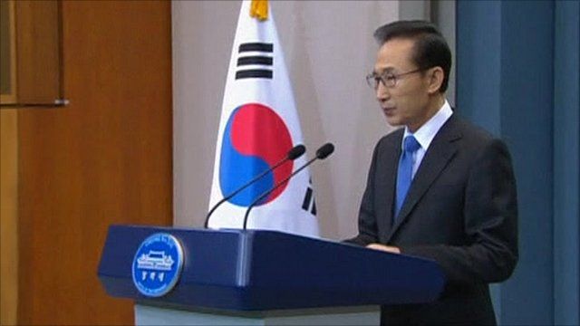 South Korean President Lee Myung-bak