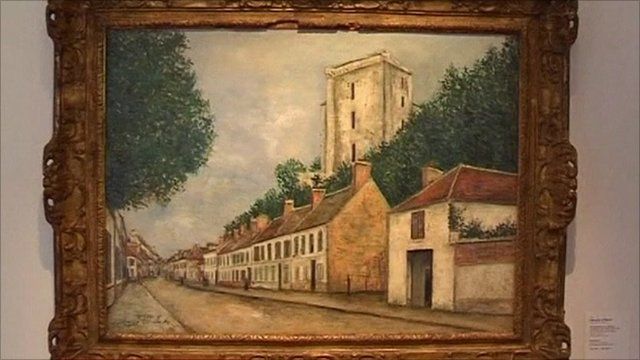Maurice Utrillo painting