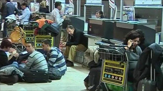 Stranded passengers