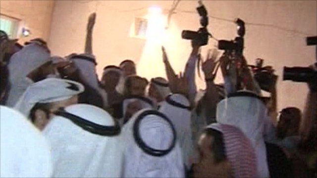Clashes break out at Kuwait City rally