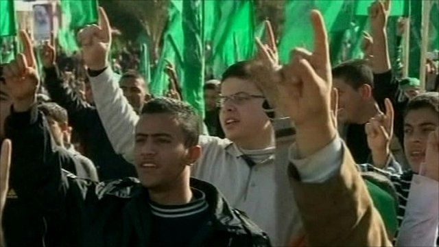Hamas supporters