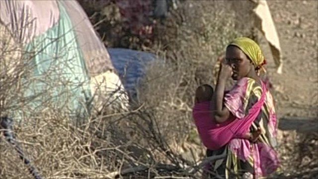 Refugee camp in Djibouti
