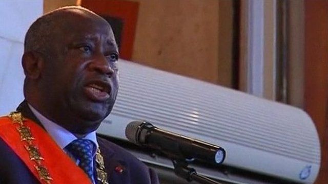 Laurent Gbagbo, incumbent president of Ivory Coast