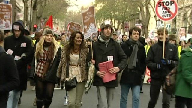 Student protesters