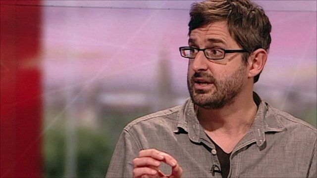 Louis Theroux sad