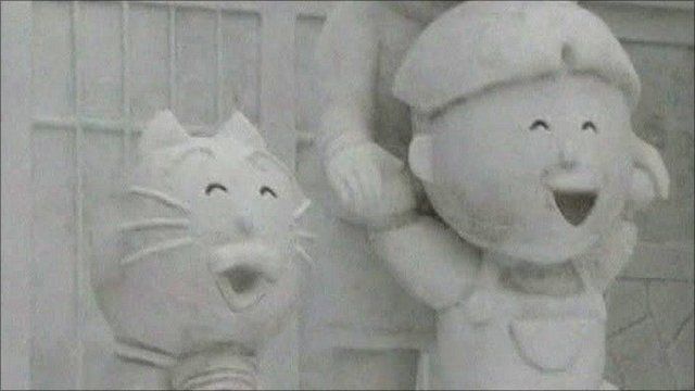 Snow sculptures