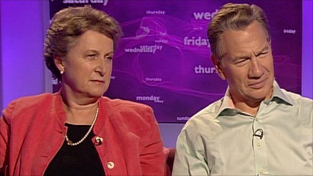 Gisela Stuart and Michael Portillo