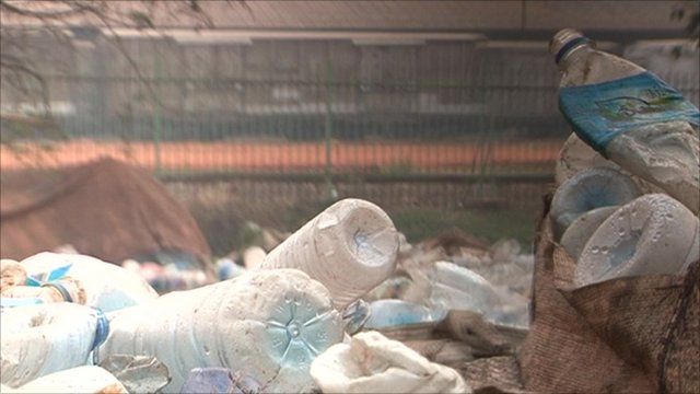 Plastic bottles