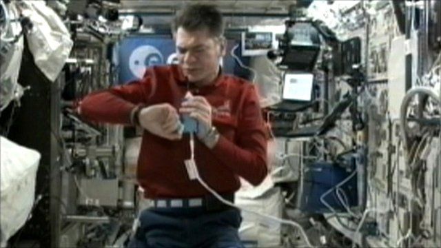 What is the time in space?