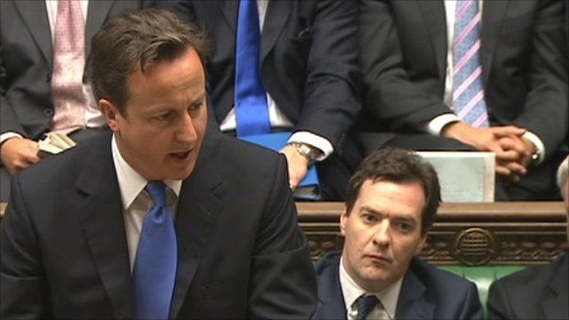 David Cameron at PMQs
