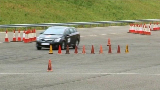 Skid track