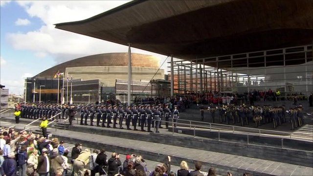 Welsh assembly building