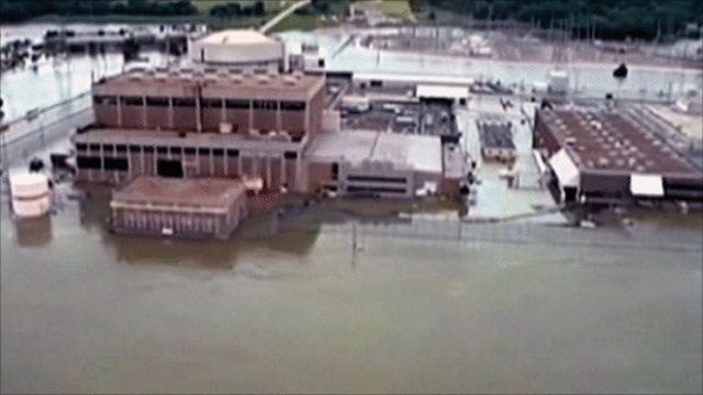 Officials say Fort Calhoun nuclear plant is safe despite the floodwaters