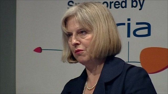 Home Secretary Theresa May