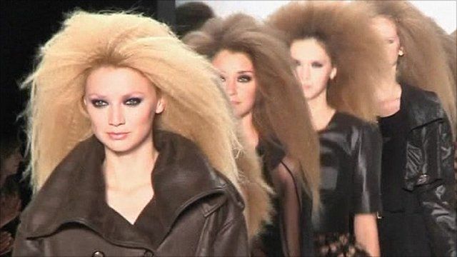 Fashion week models