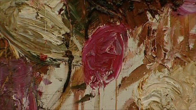 Twombly painting