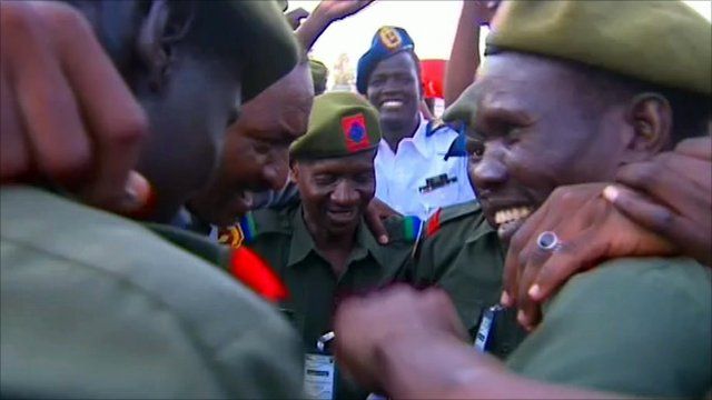 Sudanese soldiers