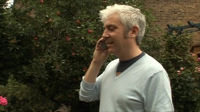 David Robertson on the phone