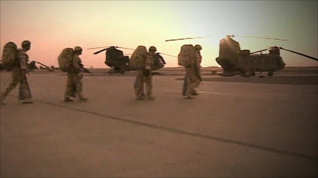 British troops
