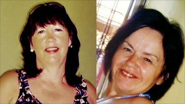 Kathy Dinsmore and Marion Graham
