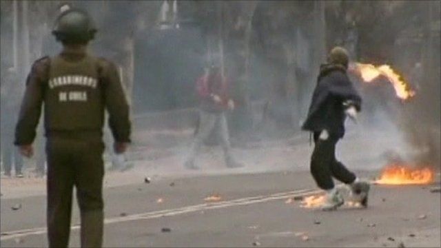 Violence in Chile