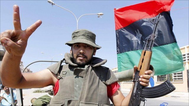 Rebel in Libya