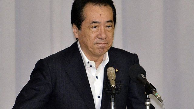 Japan Prime Minister Naoto Kan