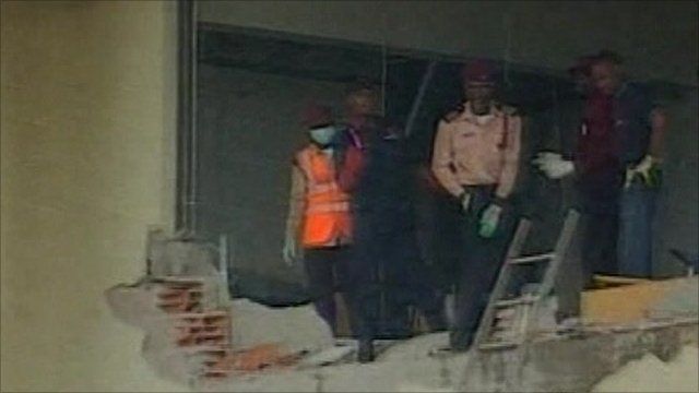 Blast site
