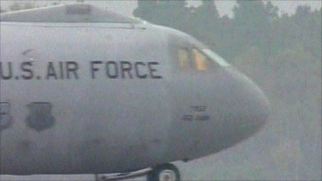 US Air Force plane