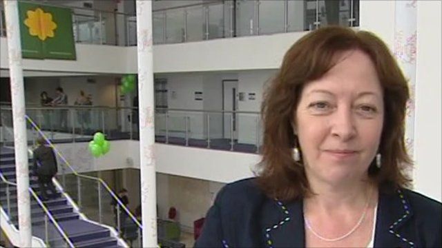 Plaid Cymru president Jill Evans