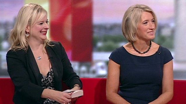 Allison Pearson and Amanda Richards