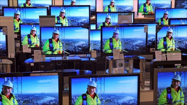 digital television screens
