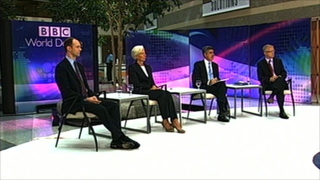 BBC World Debate at the IMF