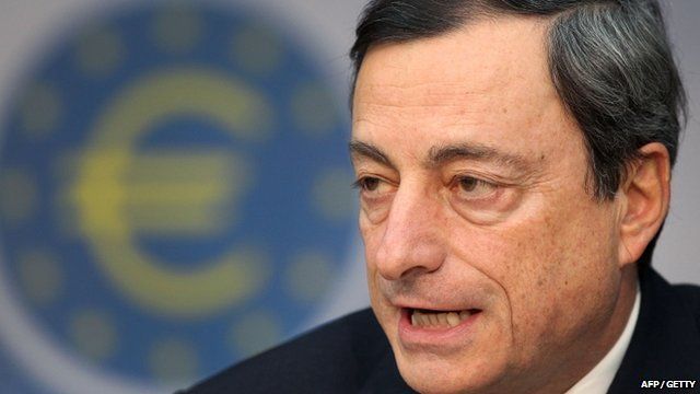 ECB President, Mario Draghi.