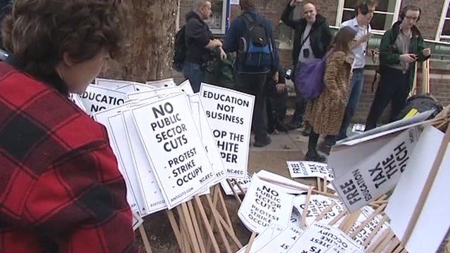Students prepare for protests