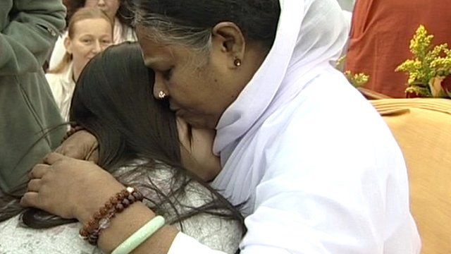 Thousands Queue For Hugs From Amma Of India Bbc News 