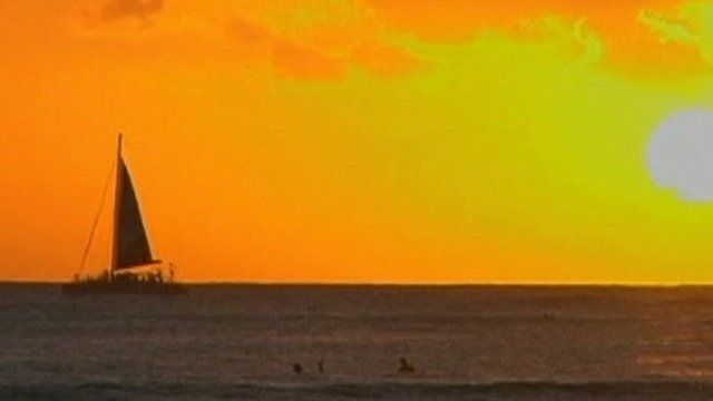Boat and sunset