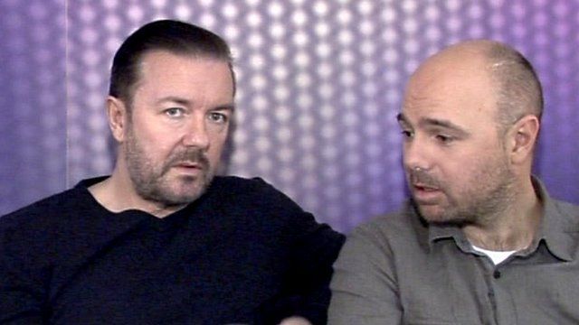 Ricky Gervais And Karl Pilkington Talk Social Media Bbc News 5226