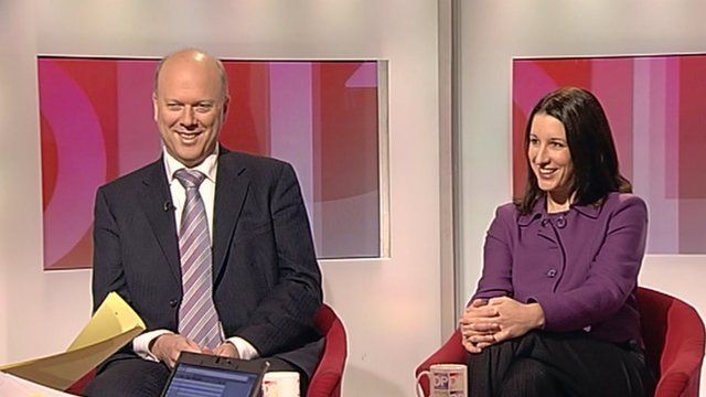 Chris Grayling and Rachel Reeves