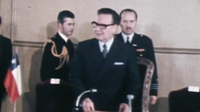 Former Chilean President Salvador Allende