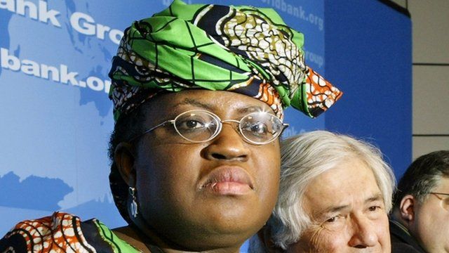Nigerian Finance Minister Ngozi Okonjo-Iweala