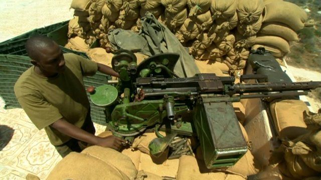 African Union soldier in Somalia