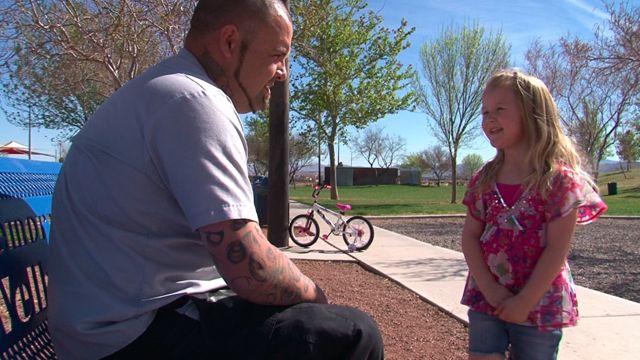 Cody and his daughter