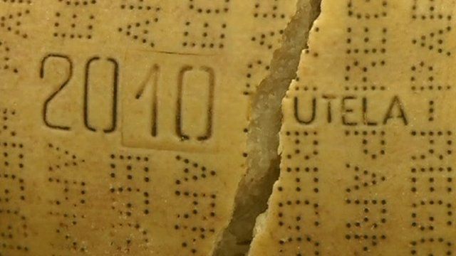 Damaged Parmesan